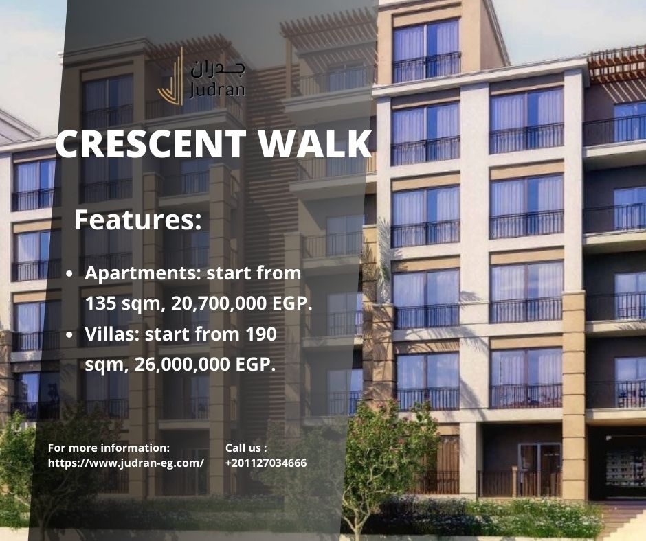 أسعار Crescent Walk 6th Settlement